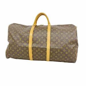 LOUIS VUITTON Brown Monogram Boston Bag